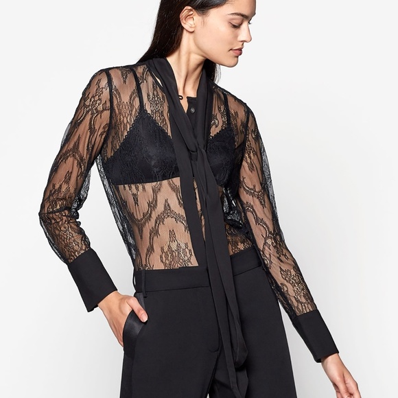Equipment Tops - Equipment Women's Black Luis Shirt